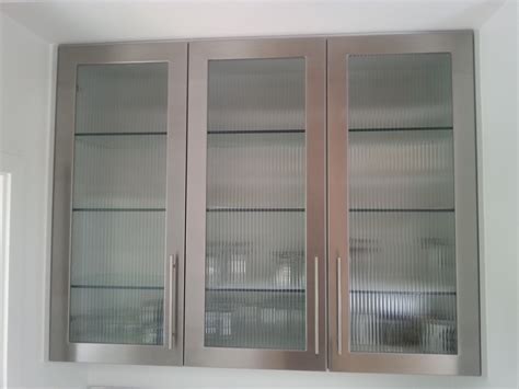 custom stainless steel shop cabinet doors|custom made cabinet doors.